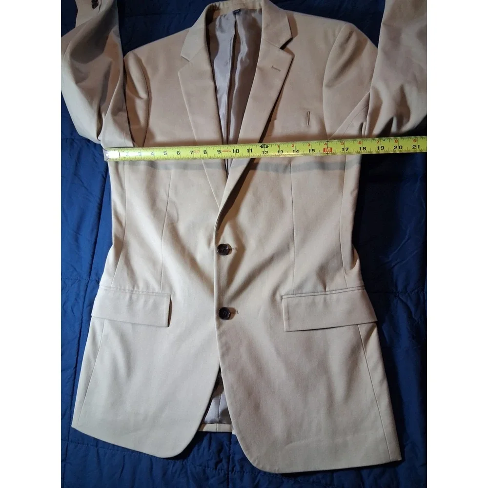 J Crew Thompson Blazer Jacket Beige‎ TruTemp 365 Sport Coat Size 36R NWT
